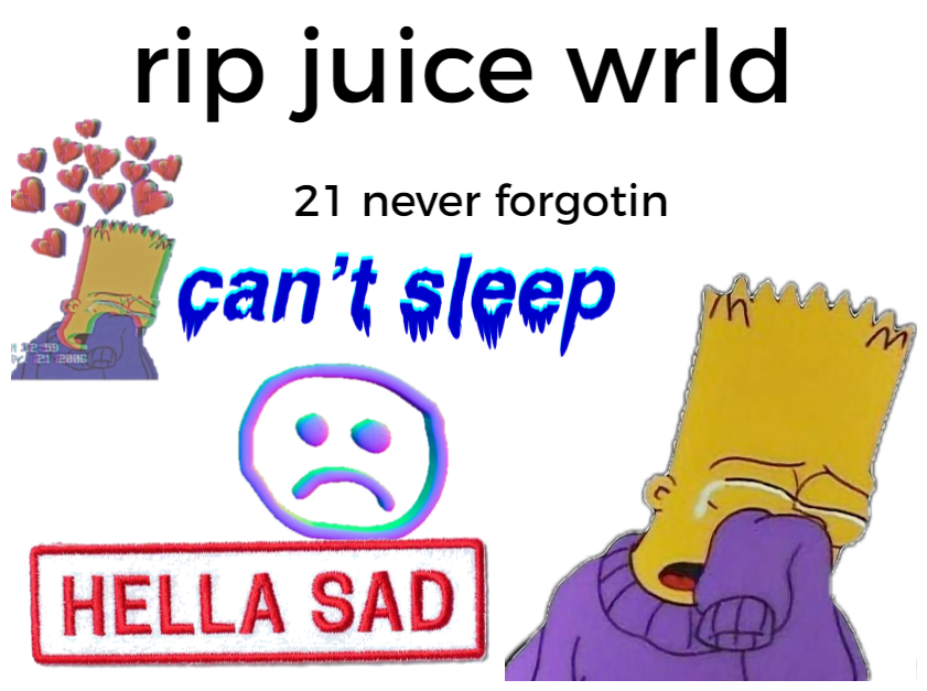rip juice wrld never forgotin