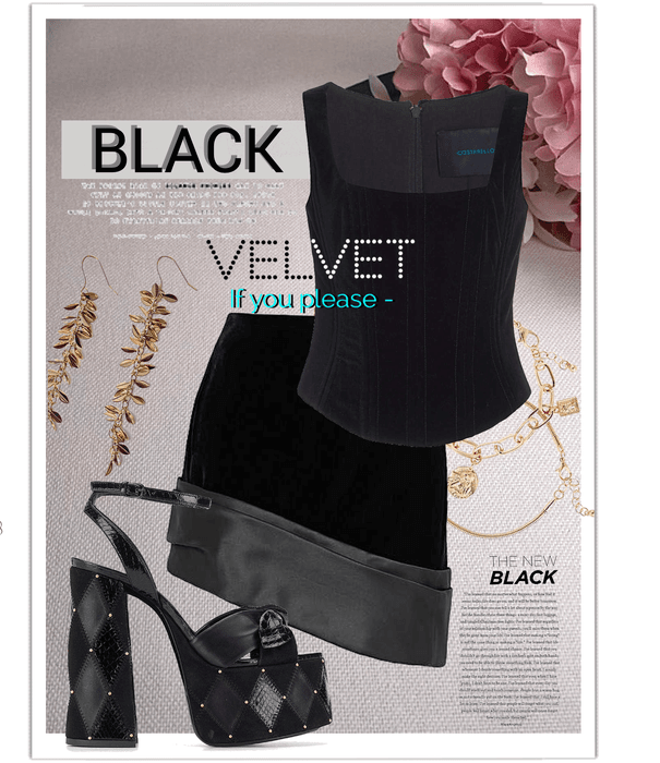 Black Velvet ... if you please