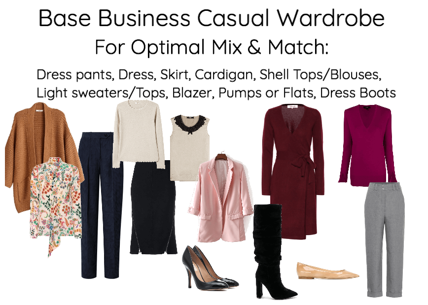 Base Business Casual Wardrobe