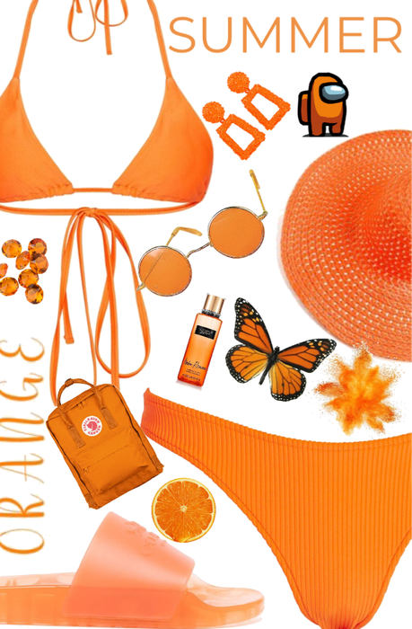Summer in Orange 🍊 | Bikini 👙