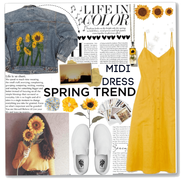 Spring Midi Dress|Trending This Spring