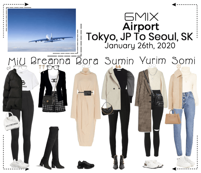 《6mix》Airport | Tokyo, JP To Seoul, SK