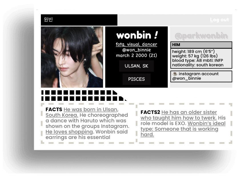 Wonbin's facts!~