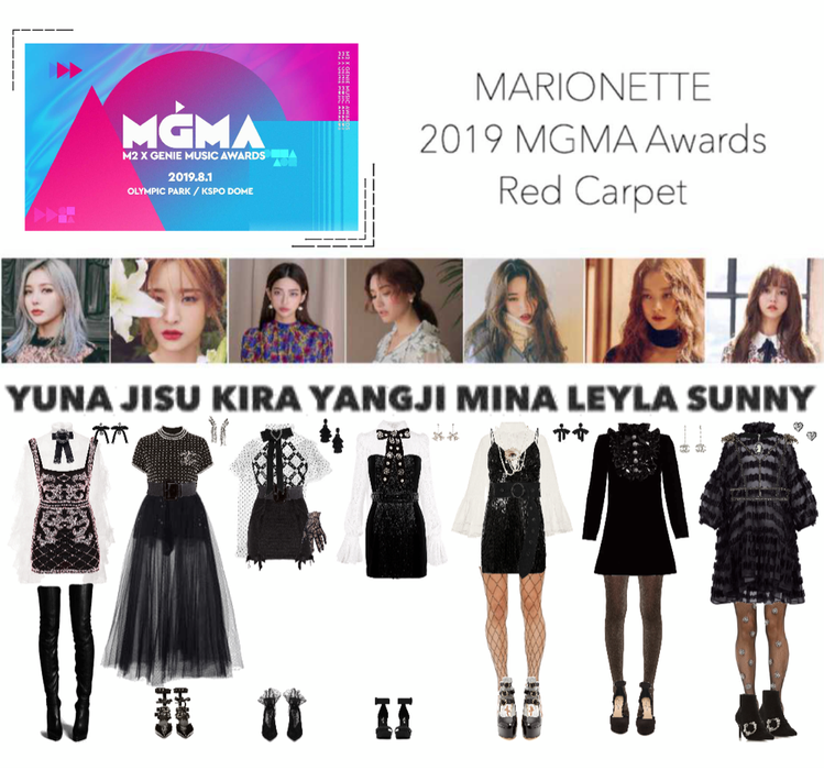 MARIONETTE (마리오네트) MGMA Awards 2019 Red Carpet