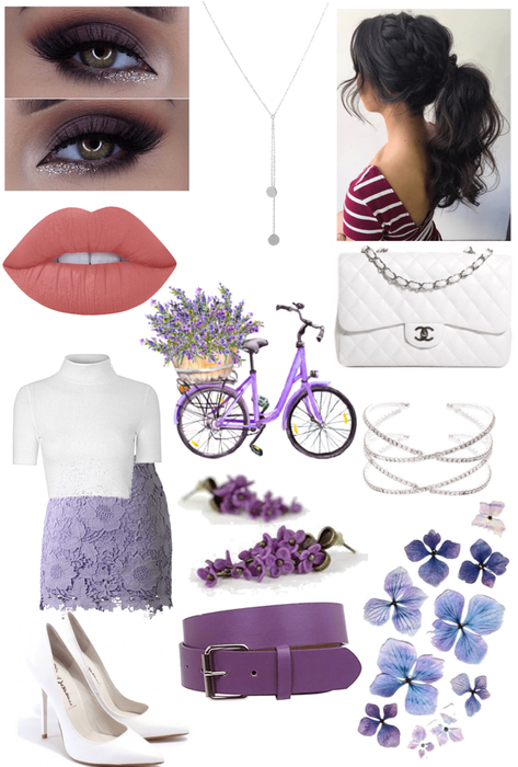 Purple Lavender Outfit