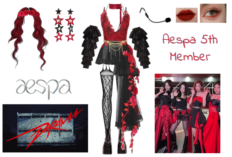 Aespa 5th Member - DRAMA Outfit #3