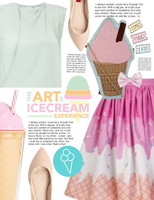 Cotton candy icecream 🍭
