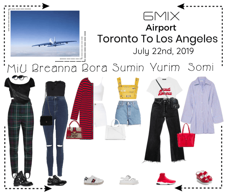《6mix》Airport | Toronto To Los Angeles