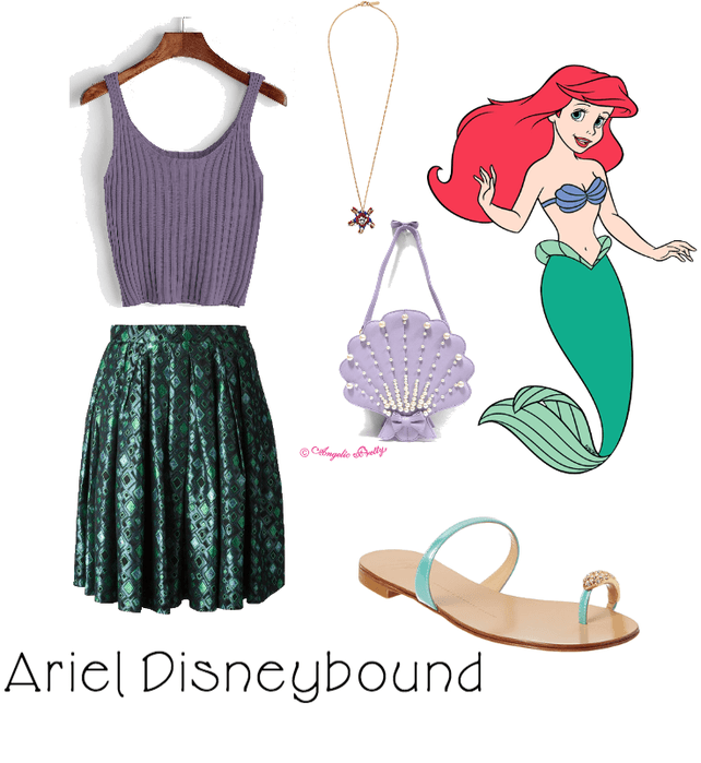 Ariel Disneybound