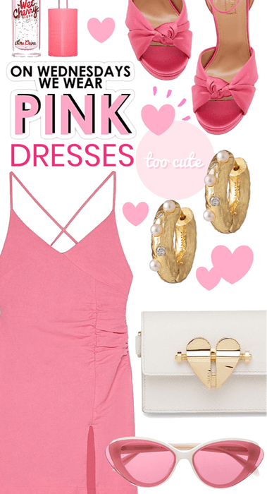 pink dressing