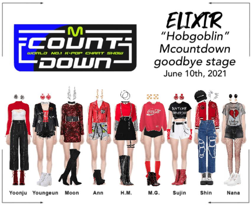ELIXIR (엘릭서) “Hobgoblin” Mcountdown goodbye stage
