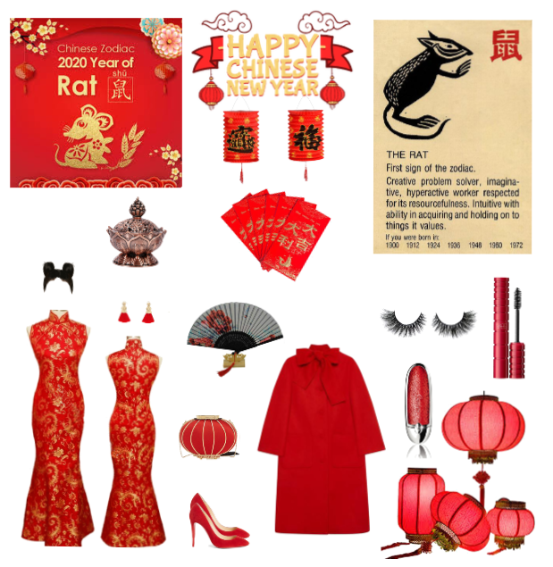 Chinese New year rat look by Giada Orlando 2020