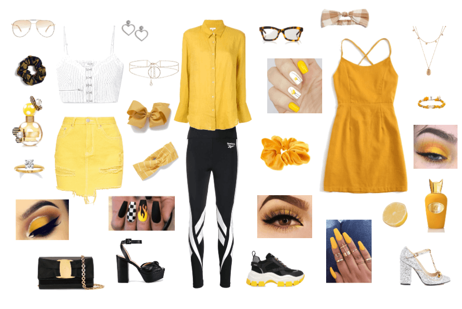 Yellow Summer Lookbook