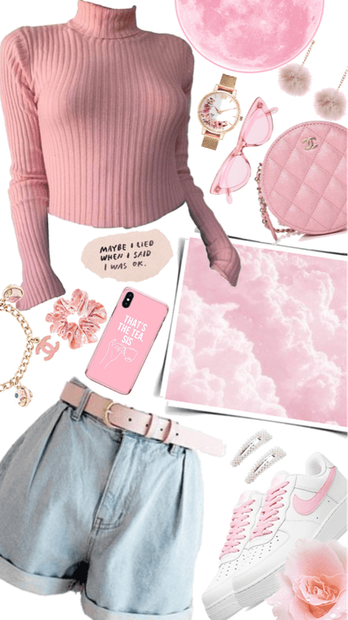 Light pink outfit💗🌸🎀