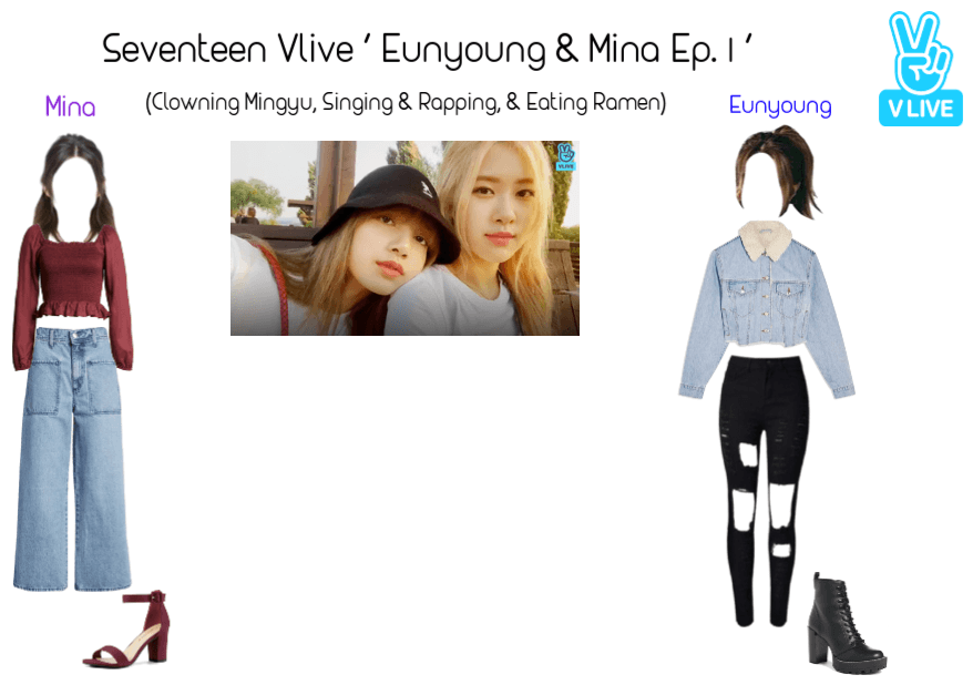 Seventeen Vlive Eunyoung & Mina Ep.1