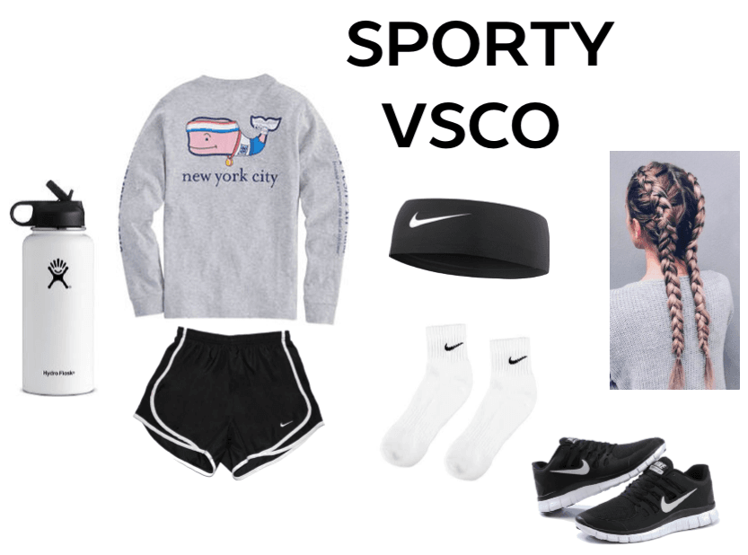 Types of vsco's: Sporty