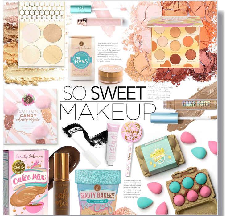 full face of makeup: beauty bakerie 🧁