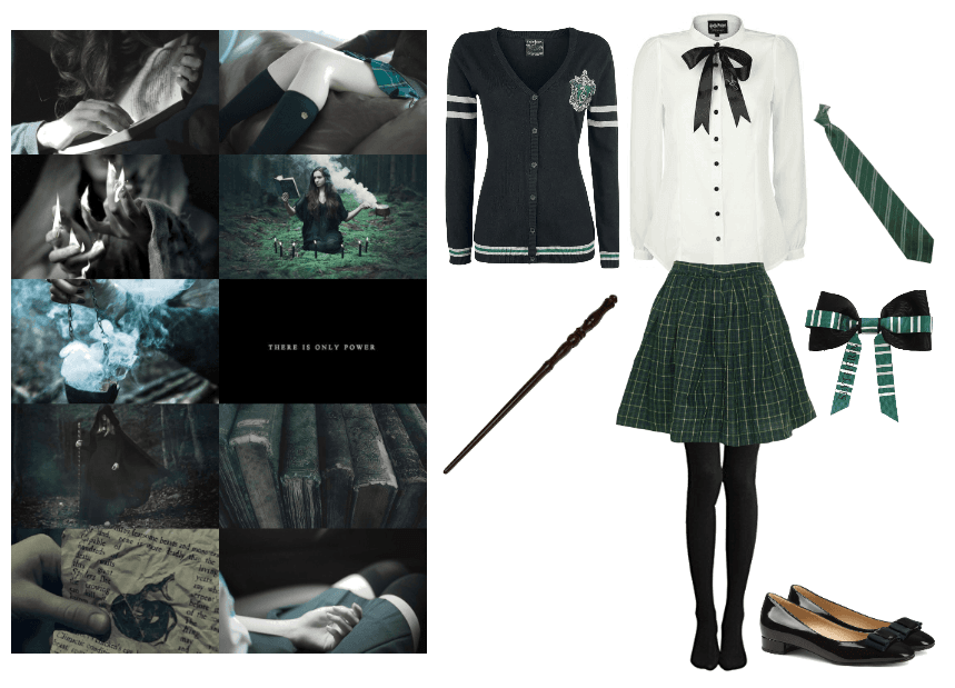Slytherin School Girl Outfit