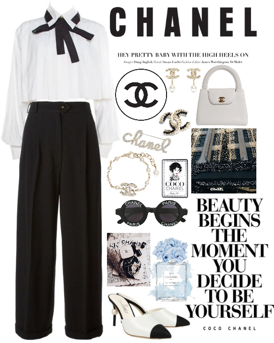 Chanel is elegance