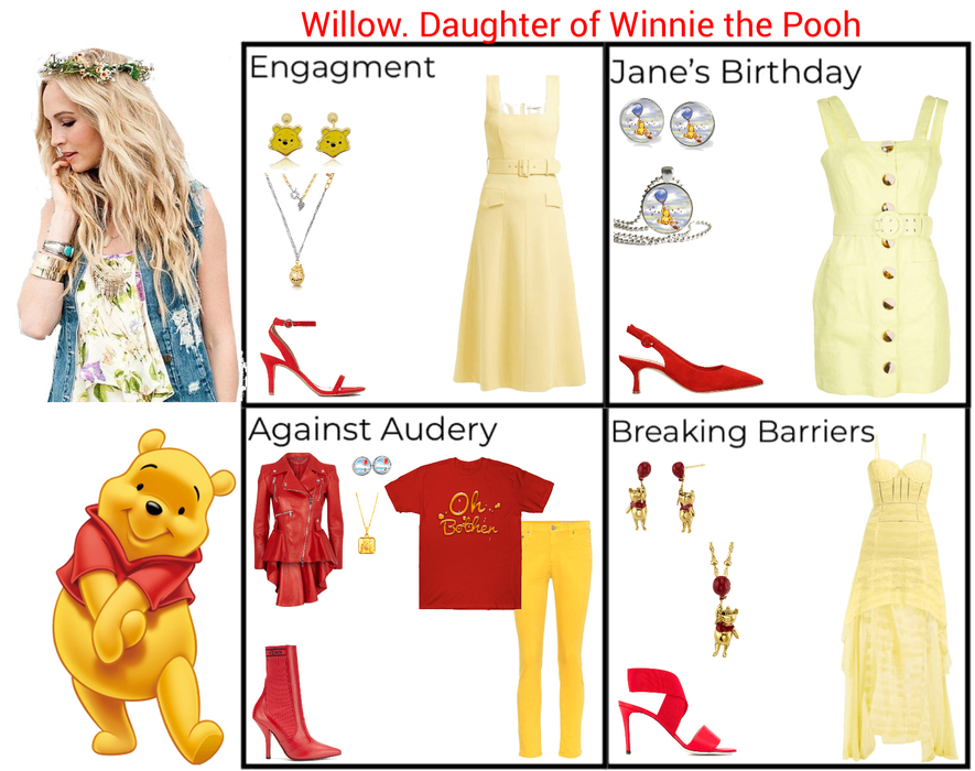 Willow. Daughter of Winnie the Pooh. Descendants 3