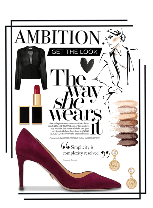 The way she wears ambition!