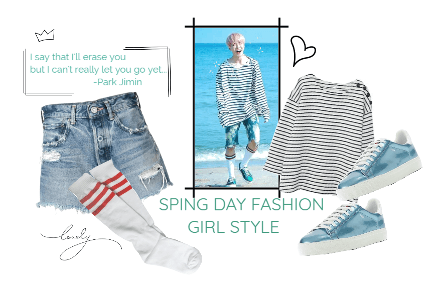 BTS Jimin Spring Day Outfit
