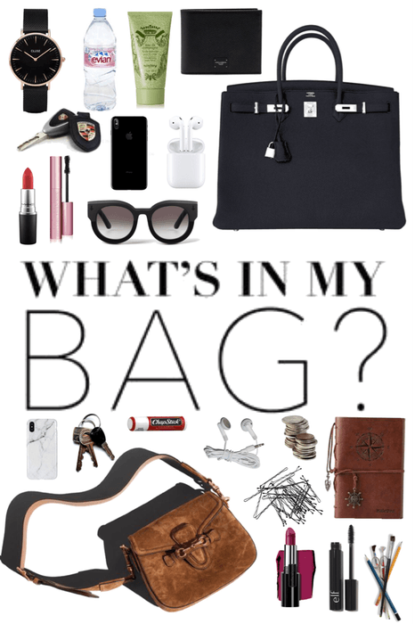 what’s in my bag - 2 ways