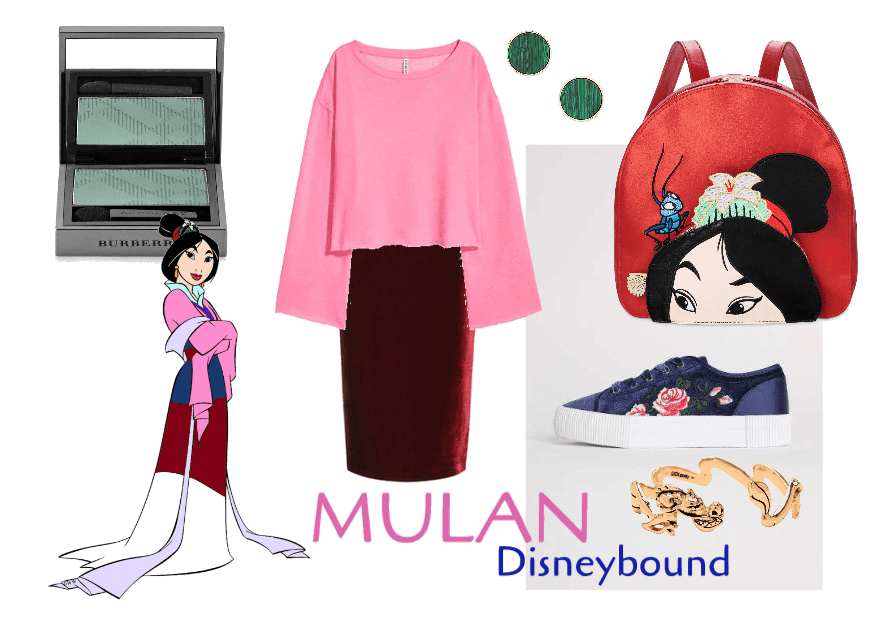 Mulan Disneybound