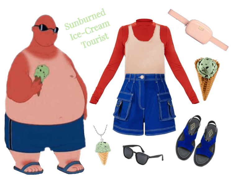 Ice-Cream Man outfit - Disneybounding