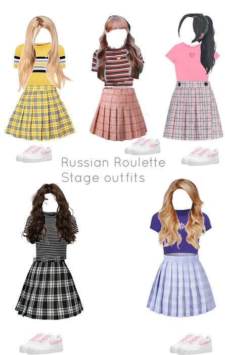 Russian roulette Stage outfits