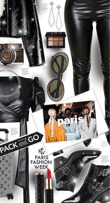 PFW Pack And Go: Leather On Leather Knockout