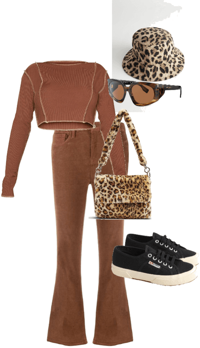 brown cheetah fit