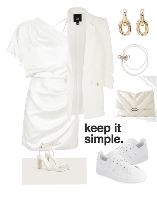 simple white