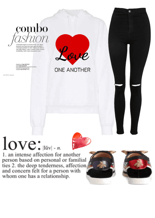 Love One Another Hoodie #01