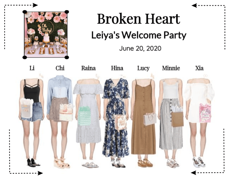 Broken Heart (상한 마음) Leiya's Welcoming Party