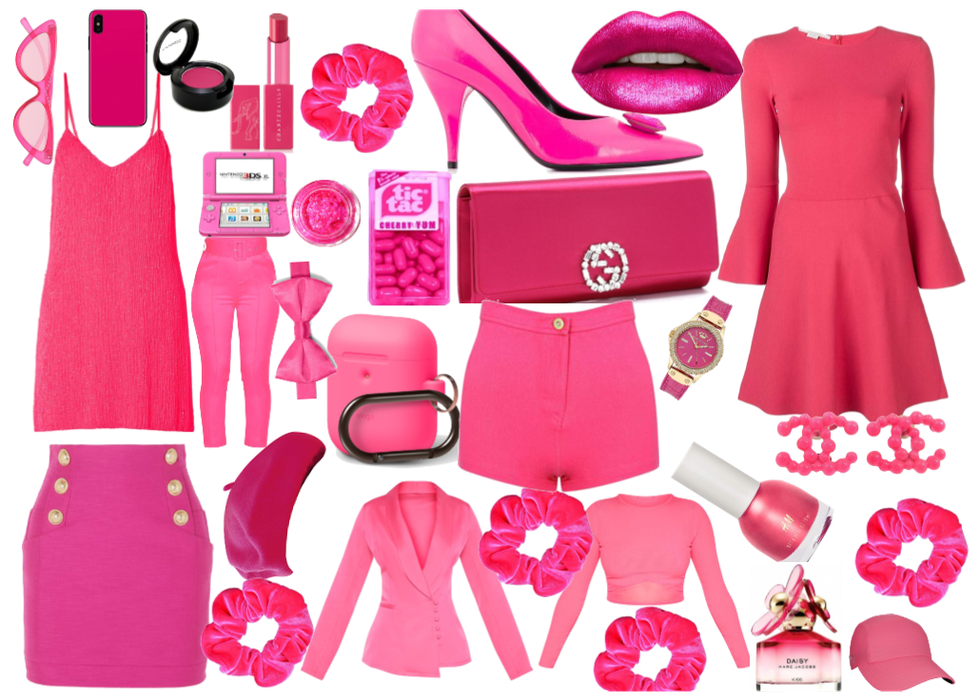 hottie pink;)