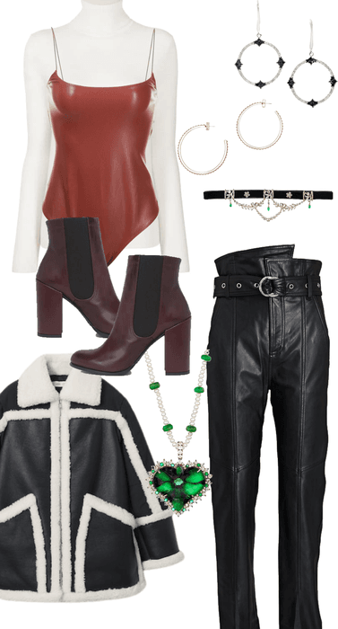 Leather layering