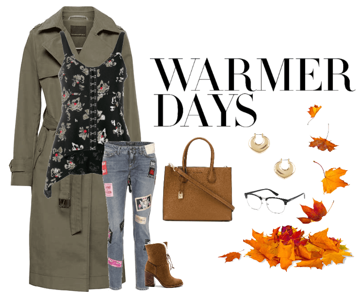 Fall coat outfit