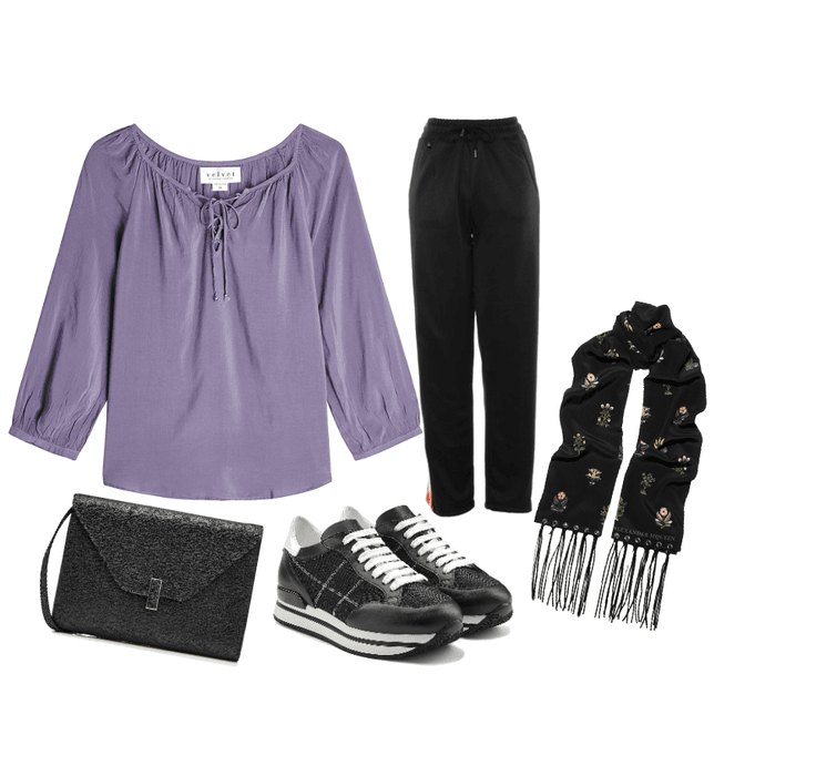 Purple Fashionista