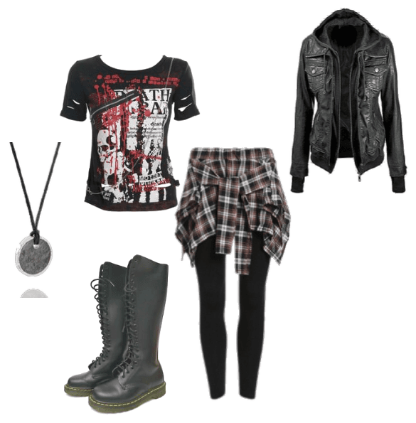 Polyvore Punk Edgy Outfit