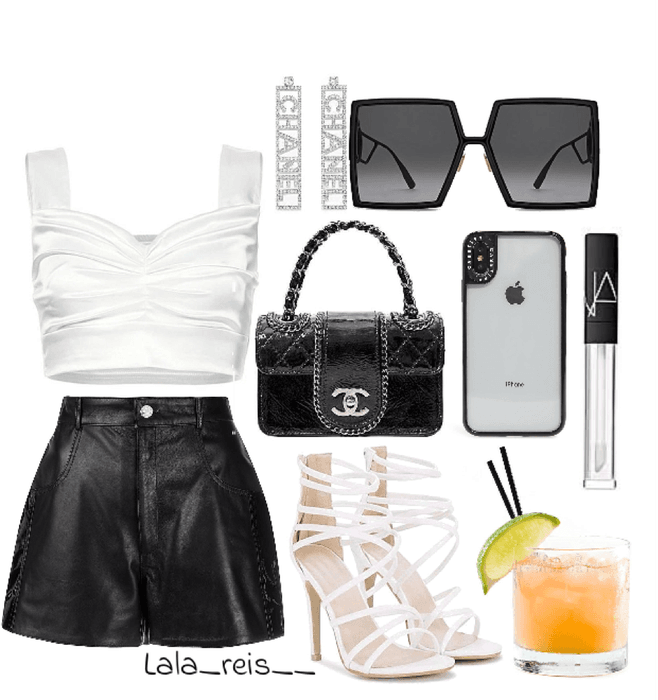 Black Chanel Outfit