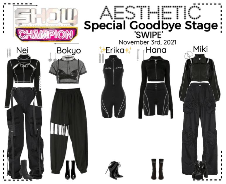 AESTHETIC (미적) [SHOW CHAMPION] Special Goodbye Stage