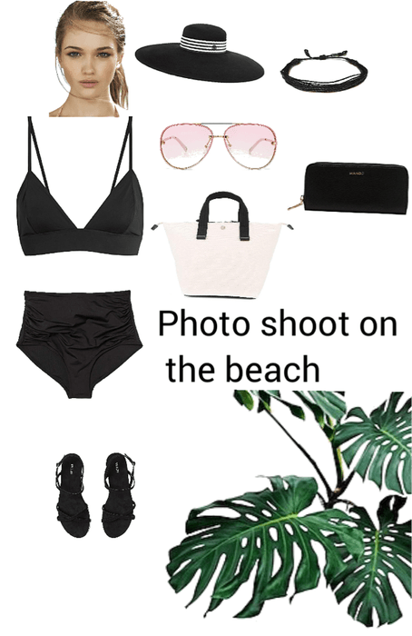 Photo shoot on the beach