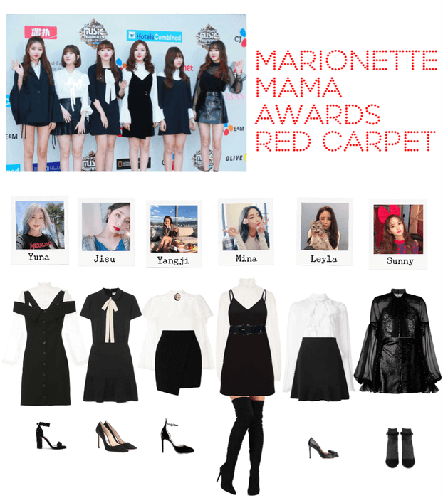 {MARIONETTE} Red Carpet look at MAMA Awards 2018