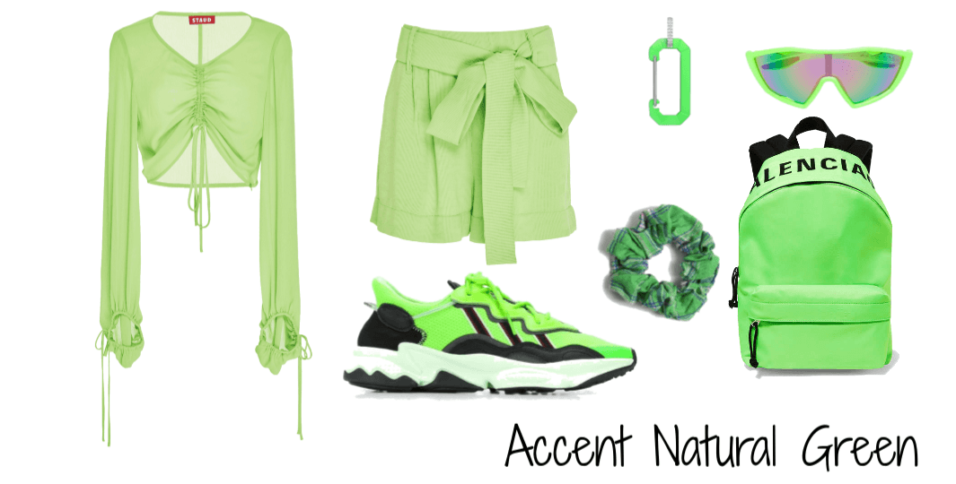 Accent Natural Green