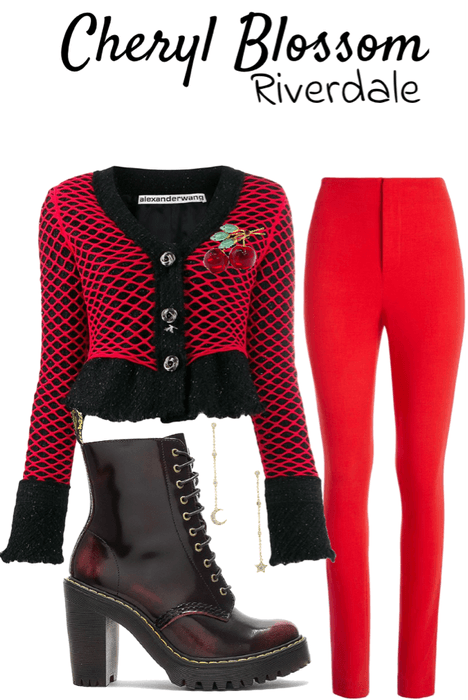 Cheryl Blossom inspired outfit