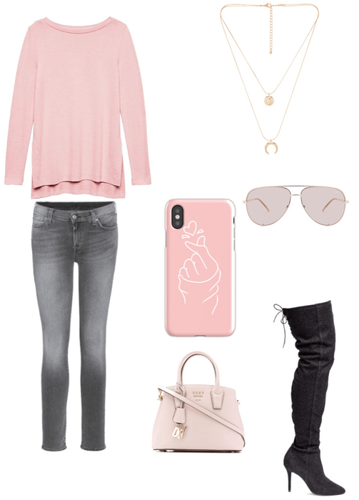 simple spring outfit