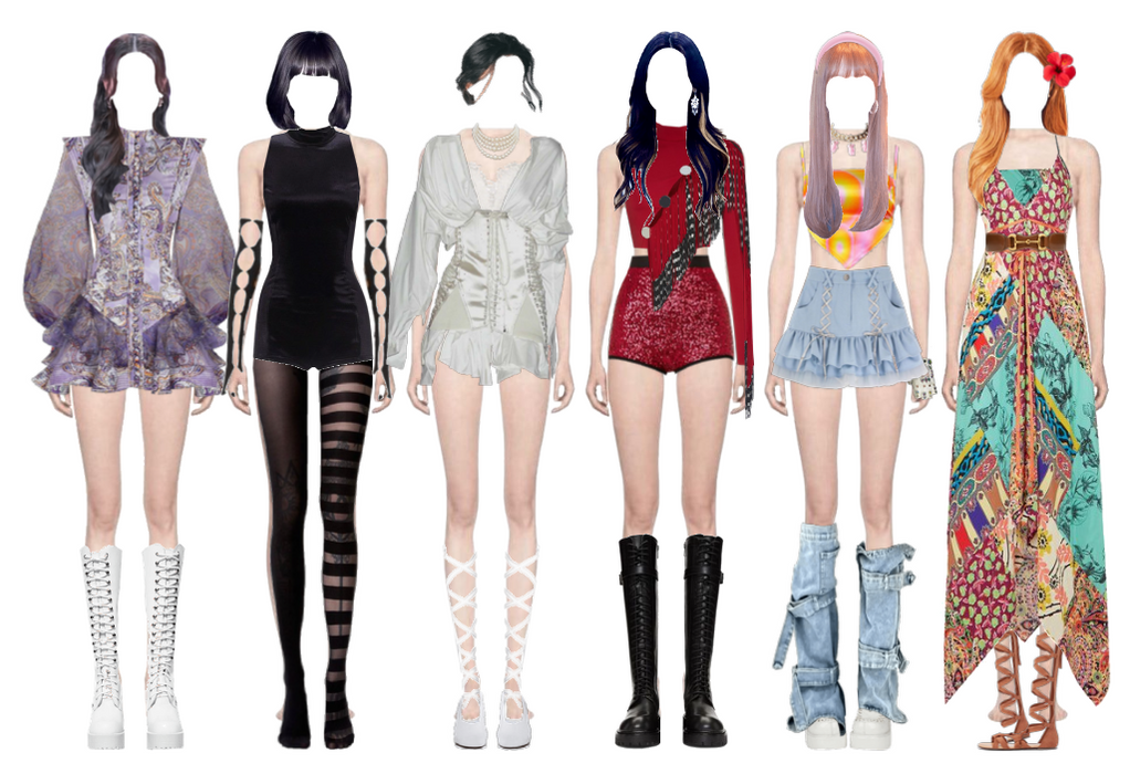 sunmi stage outfits