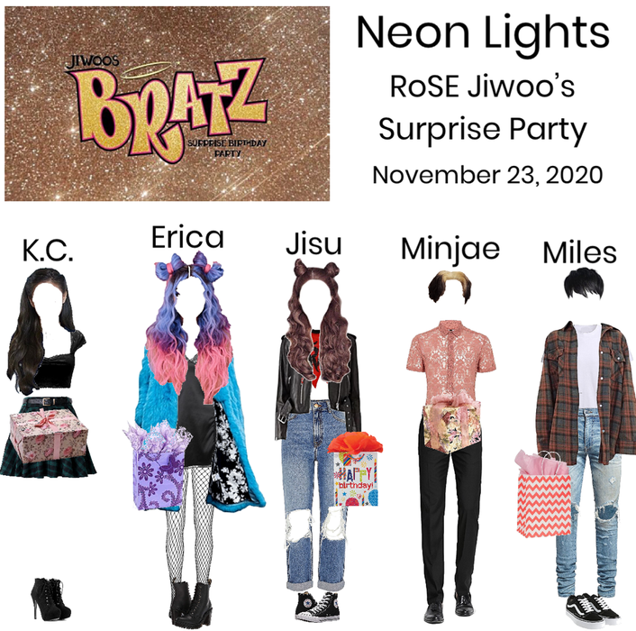 Neon Lights at RoSE Jiwoo’s Surprise Party