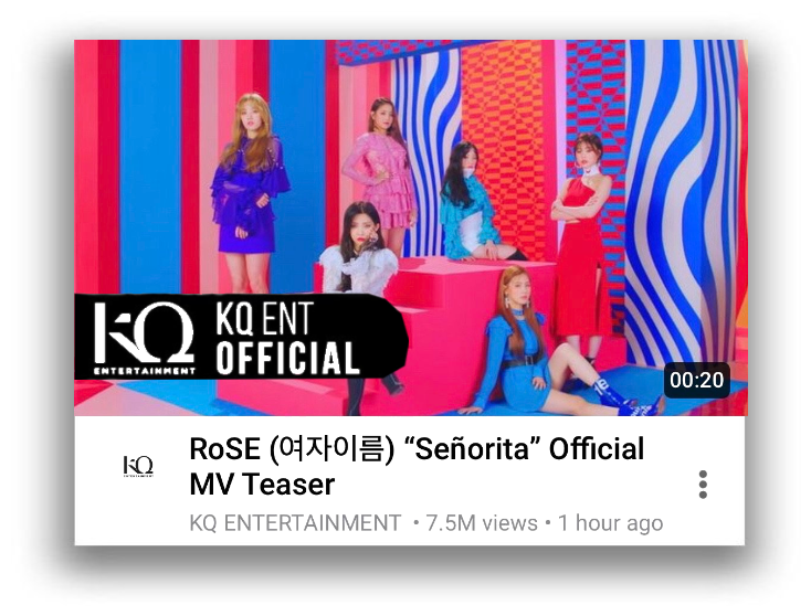 {RoSE} "Senorita" Official MV Teaser